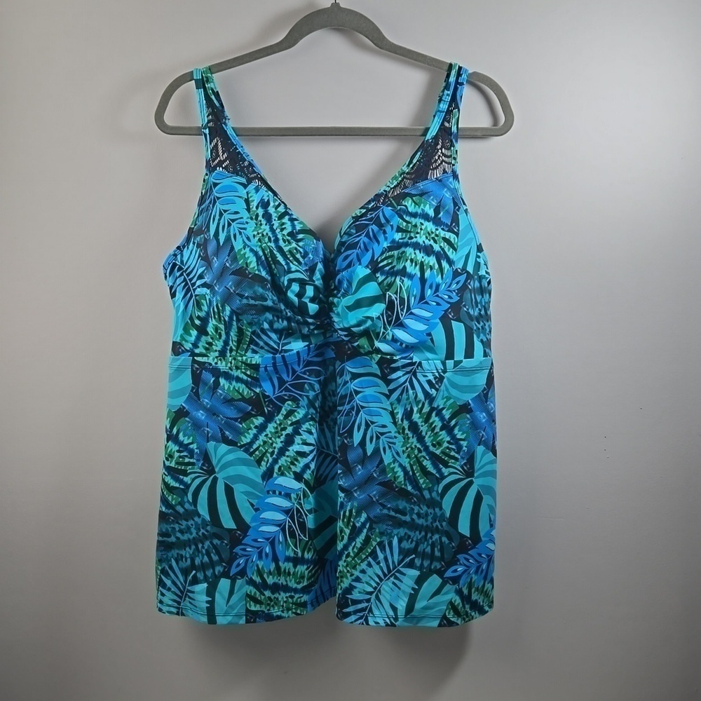 Swimsuits For All underwater tankini top NWT